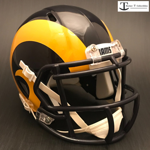 Jared Goff Los Angeles Rams Speed Mini Helmet